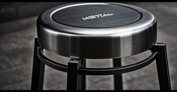 Tabouret en métal : solide, design et parfaitement adaptable