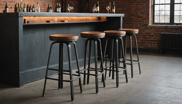Chaise de bar industriel : style intemporel et confort moderne