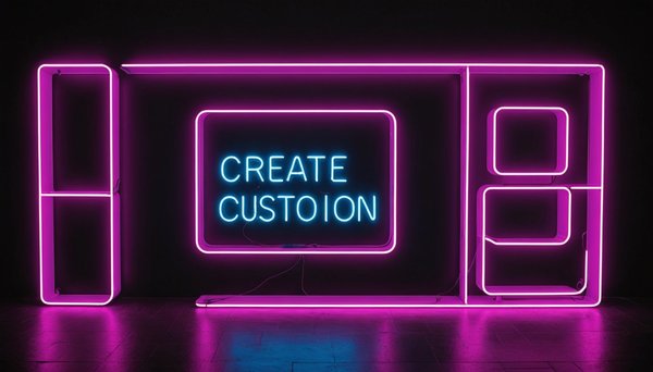 Créez votre néon personnalisé : lumineux et unique !