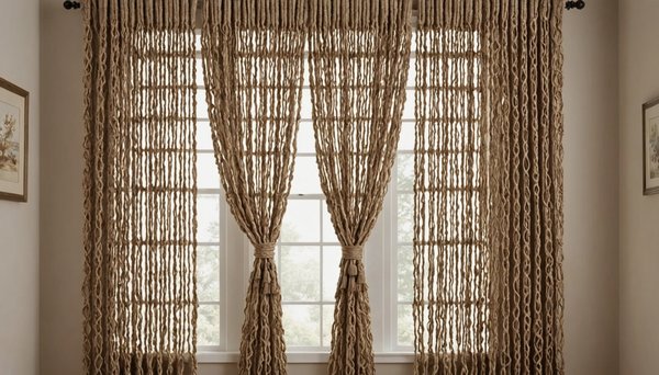 Des rideaux en macramé : la touche naturelle pour votre déco